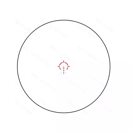 Vector Optics Paragon 3x18 Micro Prism - Rödpunkts sikten - 6976386120103 - 2