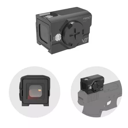 Vector Optics Frenzy Plus 1x18x20 - Rödpunkts sikten - 192687271856 - 1